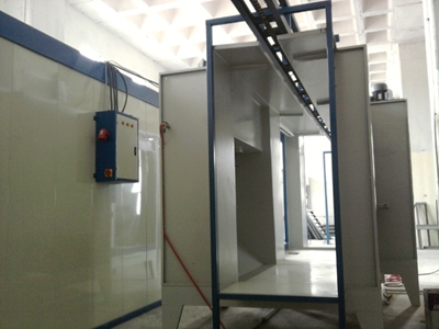 İkiz Tip Elektrostatik Toz Boya Kabini - 1