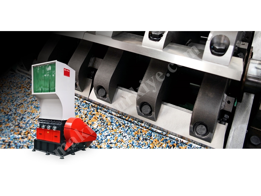 700x500 mm Plastik Kırma Makinesi