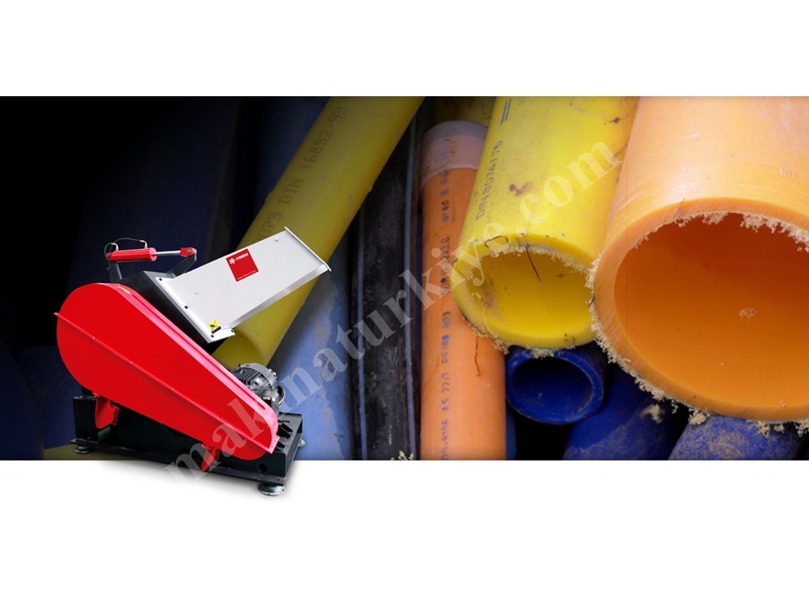 200X500 Mm (Boru Profil ) Plastik Kırma Makinesi