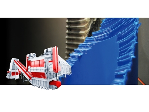 3500X630 Mm (Boru) Plastik Kırma Makinası