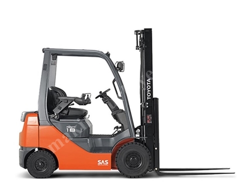 1800 Kg 7000 Mm Dizel Forklift