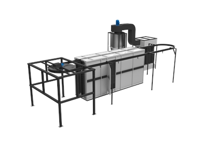 Manual Cyclone Powder Coating Cabin - 0