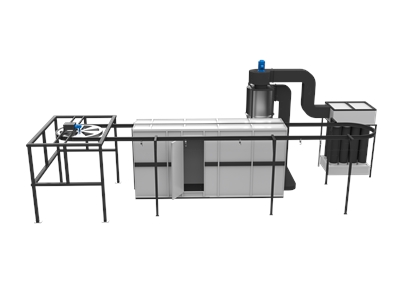 Manual Cyclone Powder Coating Cabin - 2