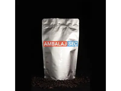 Aluminum Unprinted Doypack Bag