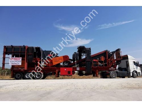 Gnr-01 Mobile Stone Crushing and Screening Plant