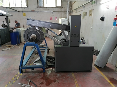 Fabric Roll Winding Machine - 3