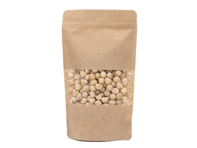 Kraft Doypack Pack With Rectangle Window - 1