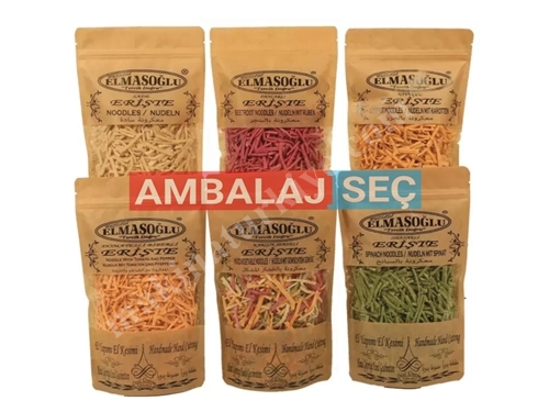 Kraft Doypack Pack With Rectangle Window