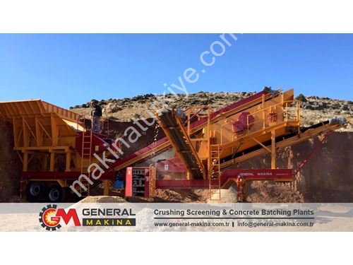 60-100 Ton / Saat Mobil Taş Kırma Eleme Tesisi(2)