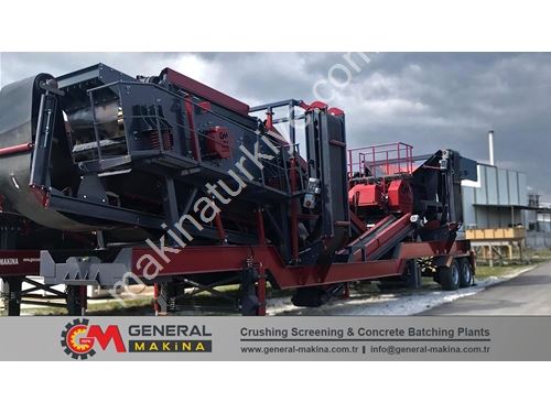 60-100 Ton / Saat Mobil Taş Kırma Eleme Tesisi(2)