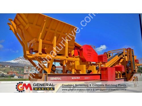 60-100 Ton / Saat Mobil Taş Kırma Eleme Tesisi(2)