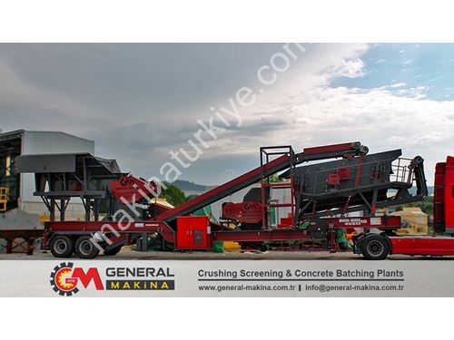 60-100 Ton / Saat Mobil Taş Kırma Eleme Tesisi(2)