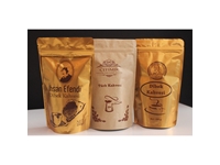 Matte Gold Side Gusset Unprinted Doypack Bag