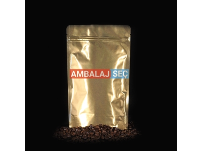 Shiny Gold Unprinted Doypack Bag - 0