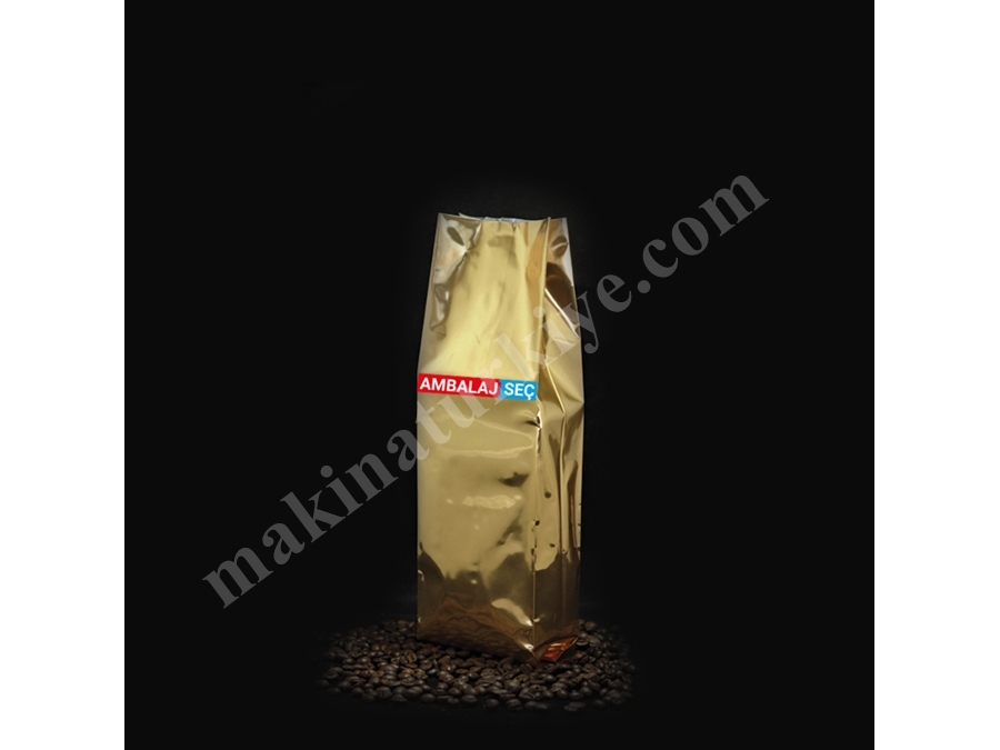 Gloss Gold Side Gusset Bag