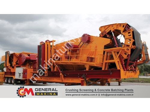 General/ Gnr-950 Mobile Stone Crushing Screening Plant