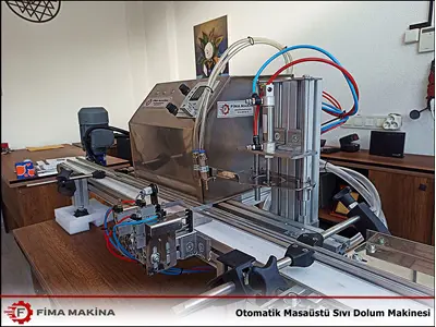 5-100 Ml Yoğun Kıvamlı Masaüstü Otomatik Sıvı Dolum Makinası