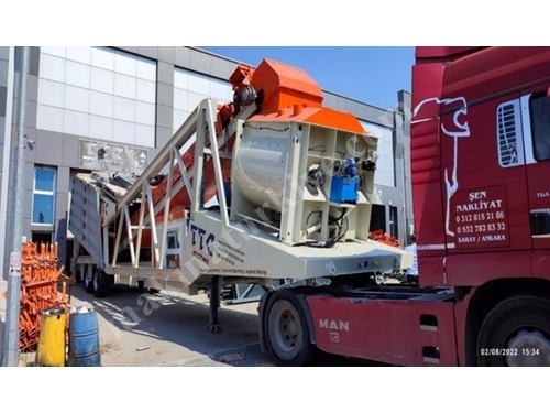 100 m3 Mobil Beton Santrali