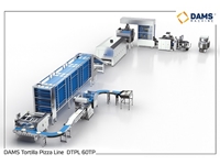 Ligne de Production de Tortillas (Shawarma) / DTPL-TP40 - 0