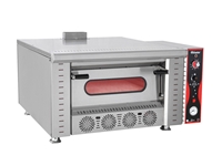 Natural Gas 4 Tray Stone Based Pizza Oven - 0
