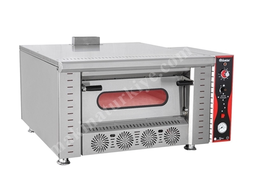 Natural Gas 4 Tray Stone Based Pizza Oven