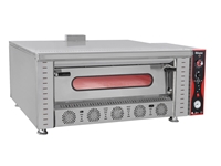 Natural Gas 6 Tray Stone Based Pizza Oven - 0