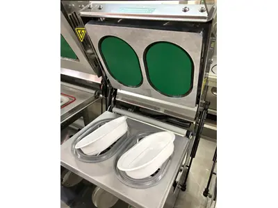Машина для укупоривания пластиковых тарелок для орехов (2 шт.)
