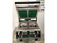 Siegelmaschine mit unabhängigen 2 verschiedenen Platten 23x18 cm - 0