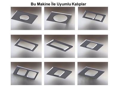 2 Gözlü Karton Tabak Kapatma Makinası - 6