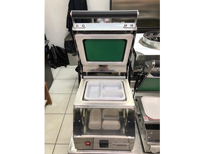 3 Gözlü Tabak Kapatma Makinası - 1