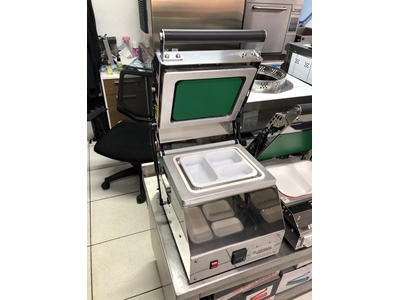 3 Gözlü Tabak Kapatma Makinası - 4