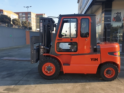 5 Ton 4.500 Mm Tripleks Dizel Forklift - 1