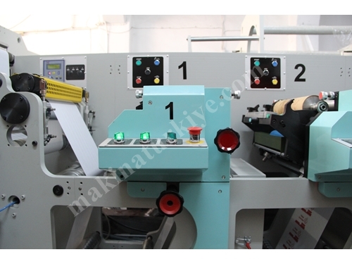 Flexo-Etikettendruckmaschine