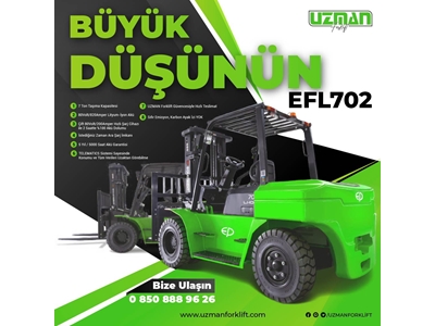 80Volt/820Amper 8 Saat Kesintisiz Kullanım 7 Ton - 1
