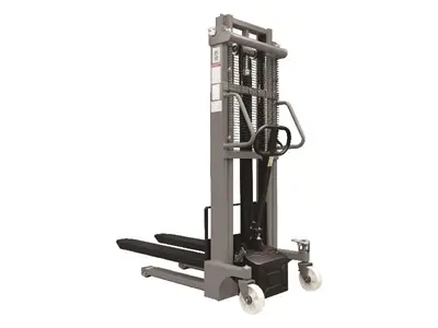 1 Ton 160 Cm Semi-Electric Manual Stacker Machine