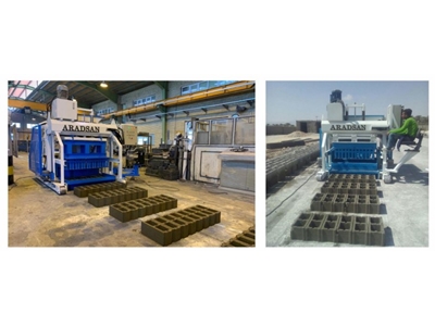 900-1400 Pcs / H Hydraulic And Movable Concrete Border Machine - 2