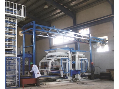 200x100x60 mm Beton Briket Parke Taşı Makinası - 1