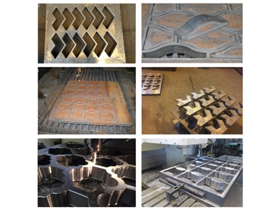 200x100x60 mm Otomatik Beton Briket Parke Taşı Makinesi - 1