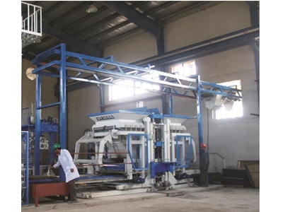 500x500x150 mm Concrete Briquette Cobblestone Machine - 1