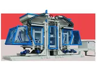 Betonbrikett-Pflastersteinmaschine 500x500x150 mm
