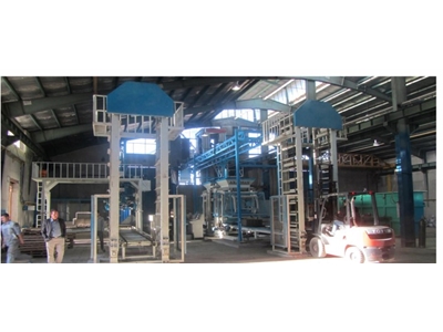 500x350x150 mm Automatic Concrete Briquette Cobblestone Machine - 1