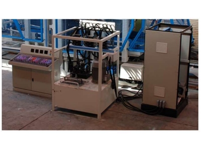 300x350x150 mm Semi Automatic Concrete Briquette Cobblestone Machine - 2