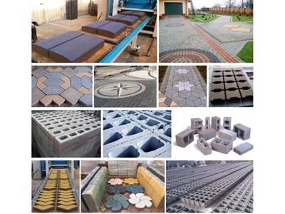 TPRN-1015-II Full Automatic Concrete Blocks And Curbstone and Paver Machine - 1