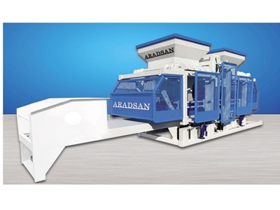 Full Automatic Concrete Blocks Curbstone and Paver Machine