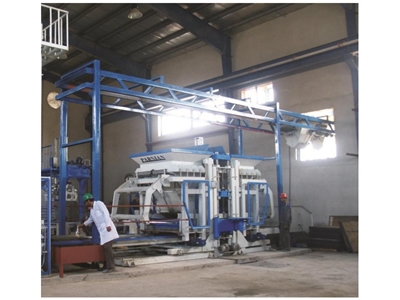 TPRN 3036 Full Automatic Concrete Blocks Curbstone and Paver Machine - 0