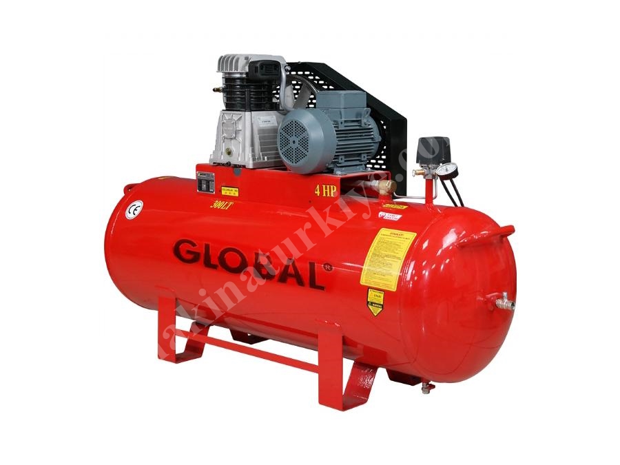 2 hp ( 200 Litre ) Tek Kademeli Pistonlu Kompresör