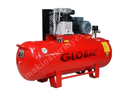 2 Hp ( 200 Litre ) Tek Kademeli Pistonlu Kompresör