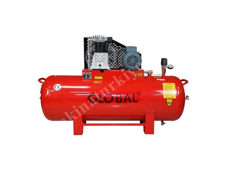 4 Hp ( 200 Litre ) Çift Kademe Pistonlu Kompresör