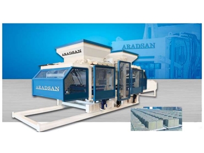  Full Automatic Concrete Blocks Curbstone and Paver Machine - 0