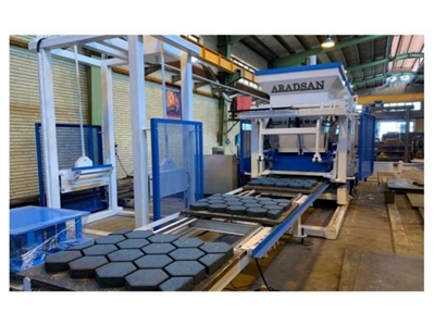  Full Automatic Concrete Blocks Curbstone and Paver Machine - 1